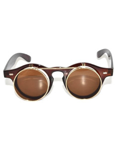 Gafas de sol retro steampunk OWL para mujeres - UV 42mm