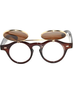 Gafas de sol retro steampunk OWL para mujeres - UV 42mm 2