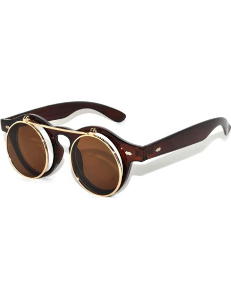 Gafas de sol retro steampunk OWL para mujeres - UV 42mm