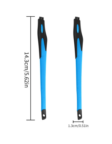Brazos de Templo para Gafas Oakley Crosslink HILEEN - Negro/Azul