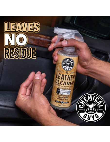 Kit Limpiador y Acondicionador de Cuero Chemical Guys 473 ml