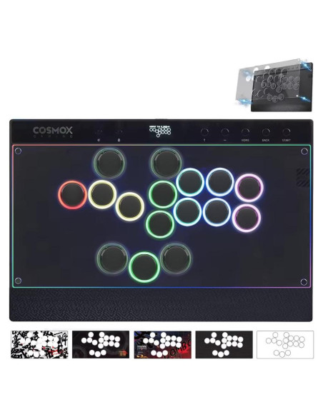 Controlador de Arcade Sehawei Haute42 C16 - RGB, Panel Magnético