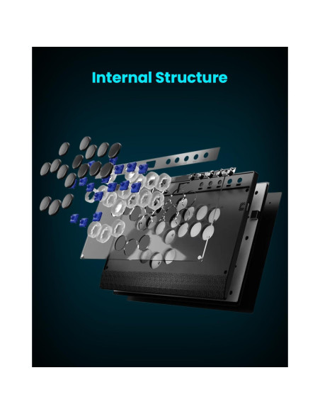 Controlador de Arcade Sehawei Haute42 C16 - RGB, Panel Magnético
