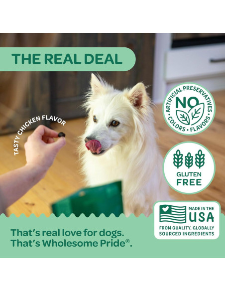 Masticables Suaves Wholesome Pride 9-en-1 para Perros - 178.6g