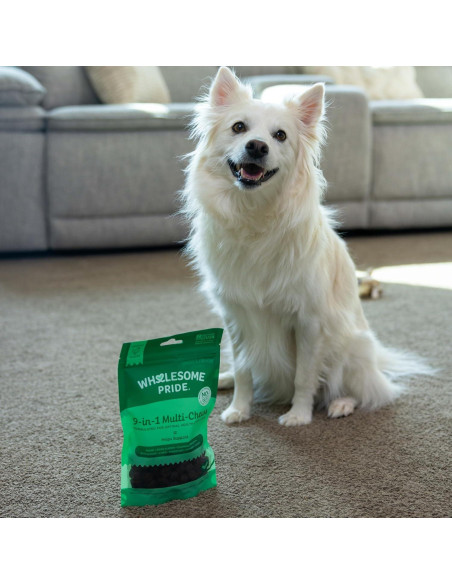 Masticables Suaves Wholesome Pride 9-en-1 para Perros - 178.6g