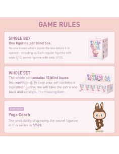 Figuras de Yoga Perezoso POP MART - Caja Sorpresa Coleccionable 2