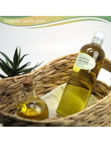Aceite de Aguacate Puro Dr Adorable 473 ml Orgánico Prensado en Frío
