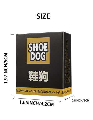 Borrador de limpieza para zapatos Knchy - Portátil y efectivo