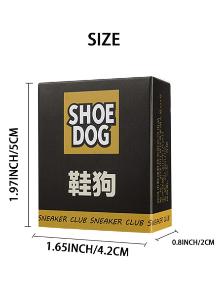 Borrador de limpieza para zapatos Knchy - Portátil y efectivo