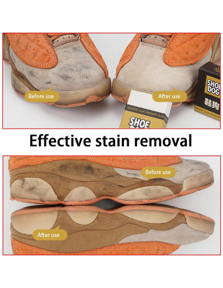 Borrador de limpieza para zapatos Knchy - Portátil y efectivo