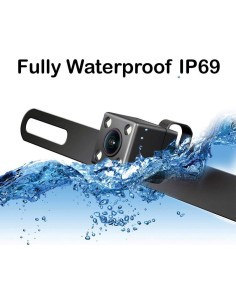 Cámara de Respaldo Screentronics BC1-S HD 4 LED IR Impermeable 2