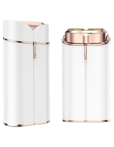 Afeitadora Eléctrica Facial Indolora CHNYBQT S039 - Portátil y Recargable