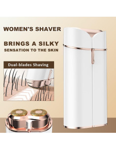 Afeitadora Eléctrica Facial Indolora CHNYBQT S039 - Portátil y Recargable 2