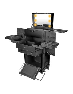 Estuche de Maquillaje SHANY Rebel Pro con Luz y Ventilador