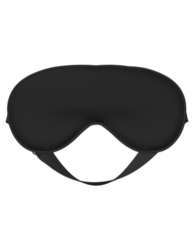 Mascarilla para los Ojos Personalizada Homenon Color Negro Sólido