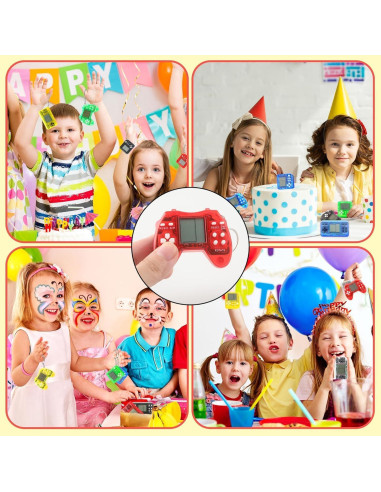 Set de 6 Llaveros de Videojuegos GNCNSHK Mini Arcade