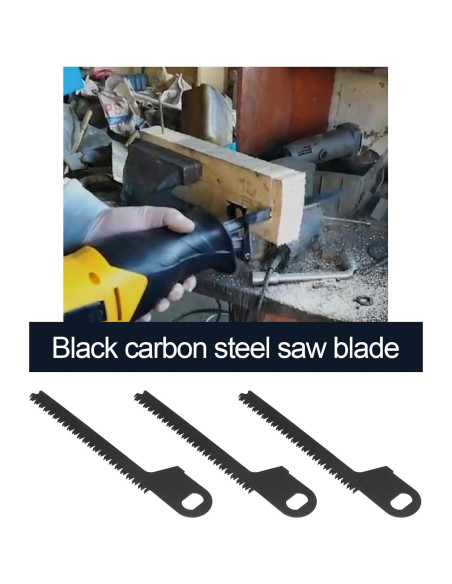 5 Hojas de Sierra SSB135CT SING F LTD para Black & Decker