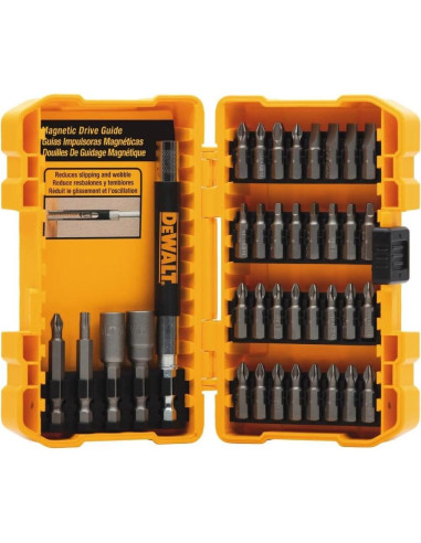 Juego de Destornilladores DEWALT DW2176, 37 Piezas, Acero Magnetizado