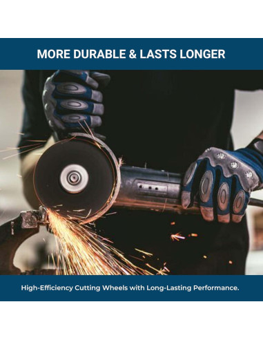 Disco de Corte 6" Benchmark Abrasives para Metal y Acero Inoxidable