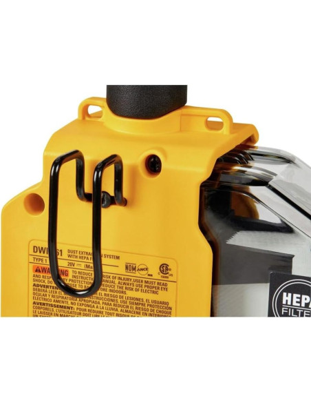 Extractor de Polvo DEWALT DWH161B 20V MAX HEPA Portátil