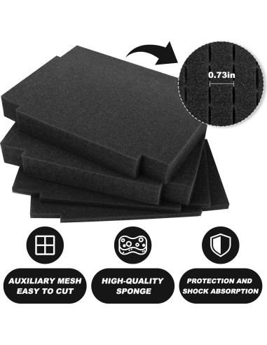 Inserto de Espuma Personalizable GEAIN T-02571 para Makita - 4 Piezas