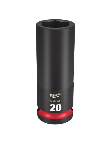 Socket de Impacto Milwaukee 1/2" x 20mm x 78mm 49-66-6281