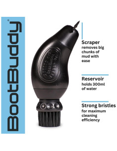 BootBuddy Cepillo Limpiador de Calzado - Multiusos para Botas y Zapatos 2