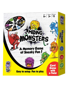 Juego de Cartas de Memoria Escondiendo Monstruos DIDAYO