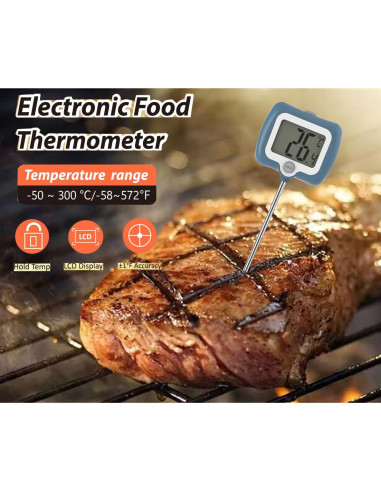 Termómetro Digital de Caramelo Efeng E89WK 25.4 cm Azul