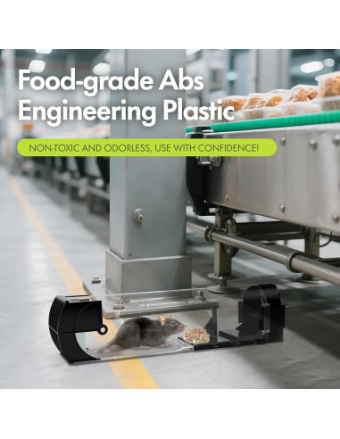 Trampa Humana para Ratones DOPKUSS - Paquete de 2, Reutilizable