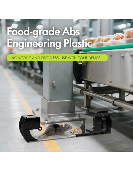 Trampa Humana para Ratones DOPKUSS - Paquete de 2, Reutilizable