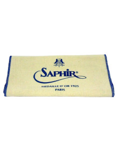 Paño de Pulido Saphir Algodón Chamois 12.8x10.8cm