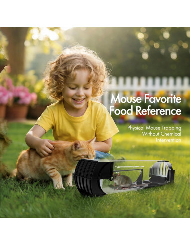 Trampa Humana para Ratones DOPKUSS - Paquete de 2, Reutilizable