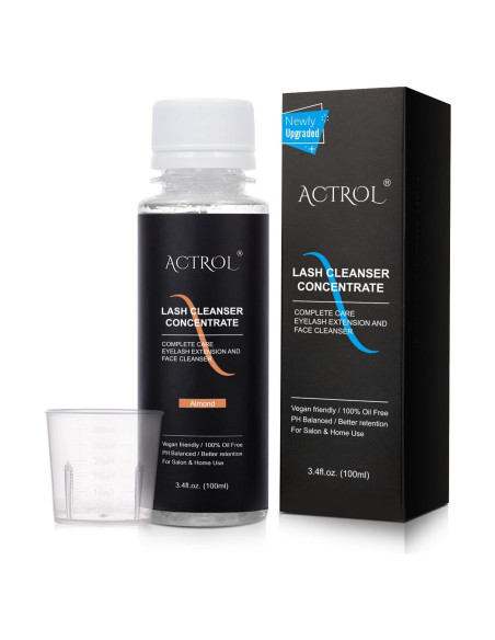 Concentrado Limpiador de Pestañas 100ml ACTROL Almendra