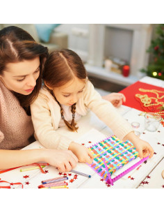 Kit de Tejido para Posavasos Alipis - 192 Bandas Acrílicas de 6cm 2