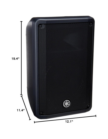 Altavoz Pasivo Yamaha CBR10 10" 700W Negro Portátil