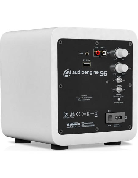 Altavoces Audioengine A2+ con Subwoofer S6 - 24 Bit HiFi