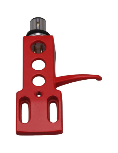Cabezal H-4 Mxfans para Reproductor de Vinilo Rojo con 4 Cables