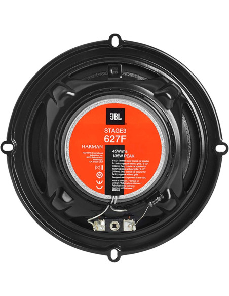 Altavoz de Audio para Automóvil JBL Stage 3627F 6.5" 2 Vías
