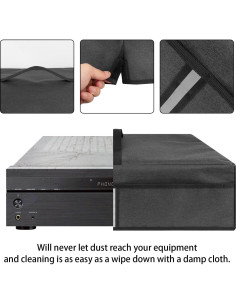 Cubierta de Polvo para Tocadiscos Kingshion 48x38x15cm 2