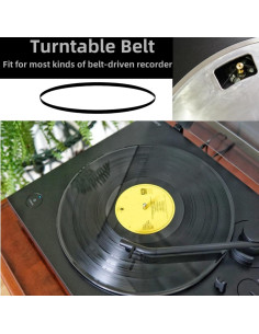 Correas de Giradiscos de Goma Samkosaca - 5 Tamaños 2