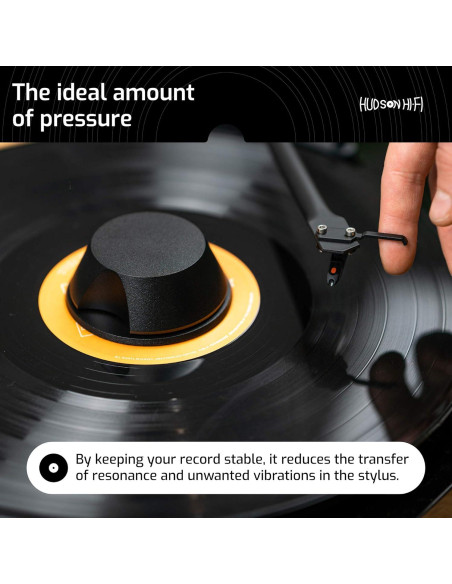 Estabilizador de Peso para Discos Hudson Hi-Fi SpaceBen 226g