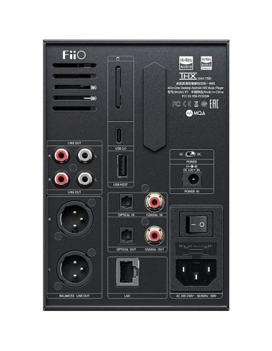 Reproductor de Streaming FiiO R7 DAC Amplificador 2.76kg