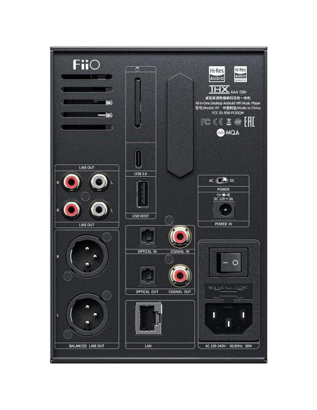Reproductor de Streaming FiiO R7 DAC Amplificador 2.76kg