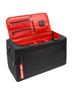 Bolsa de Zapatillas de Viaje Krone Kalpasmos Roja con Divisores