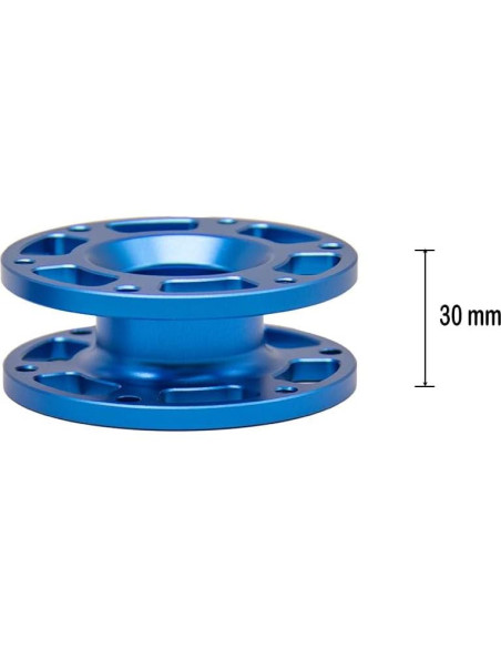 Espaciador de Volante Tanlenki 30 mm Aluminio CNC Anodizado