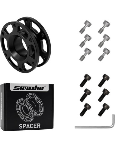 Espaciador de Volante Tanlenki 30 mm Aluminio CNC Anodizado