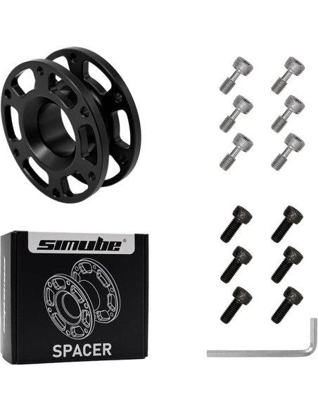 Espaciador de Volante Tanlenki 30 mm Aluminio CNC Anodizado