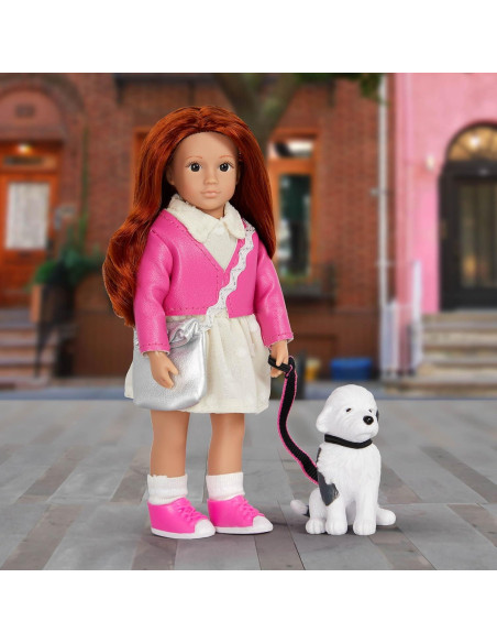 Muñeca Mini Emmelina y Perro Otis - Juego 15.24 cm - 3+ Años