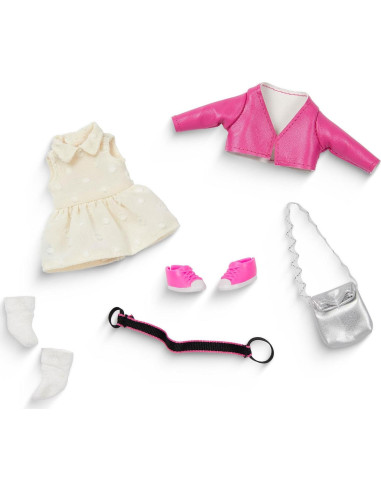 Muñeca Mini Emmelina y Perro Otis - Juego 15.24 cm - 3+ Años